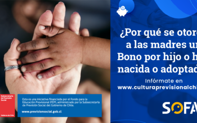 ¿Por qué se otorga a las madres un Bono por hijo o hija nacida o adoptada?